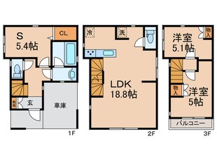 Ｋｏｌｅｔ新小岩＃０３の物件間取画像